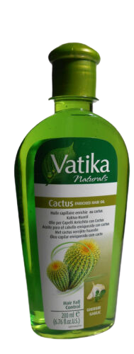 Dabur Vatika 300ml / 10.14oz Catcus Enriched Hair Oil w Garlic Hair Fall Control - Picture 1 of 1