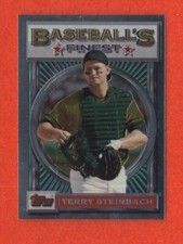 1993 Topps Finest Terry Steinbach Card #67     FREE SHIPPING