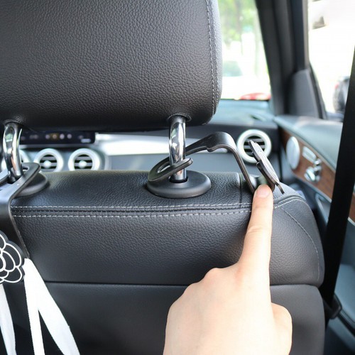 Car Seat Hook Camellia Hanger Organizer Hooks Universal Car Accessories - Picture 5 of 8