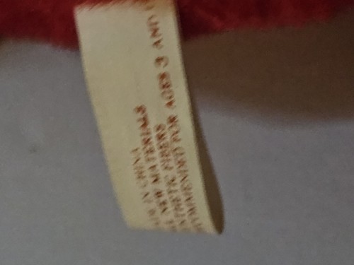 Vintage Reindeer Christmas Stocking Plush Large - Picture 6 of 9