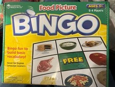 Learning Resources Food Picture BINGO Game--NEW