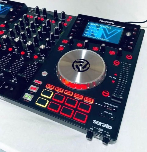 Numark NV 4 Deck Dual Display DJ Controller Black Very Good - Picture 6 of 12