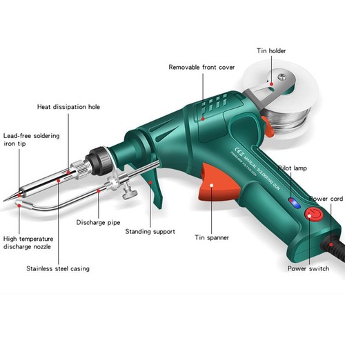 Internally Heated Industrial-Laser Welding Tools,Handheld Welder-Gun NEW- - Imagen 11 de 22