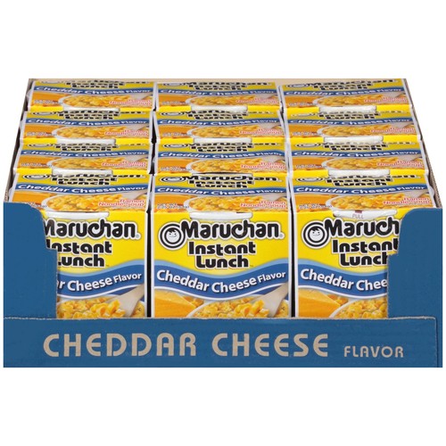 Instant Lunch Cheddar Cheese, Ramen Noodle Soup, Microwaveable - Picture 6 of 6