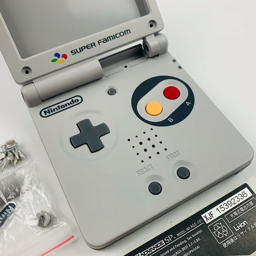 Replacement Housing For Nintendo GameBoy Advance SP Console GBASP Case Shell - Picture 3 of 9