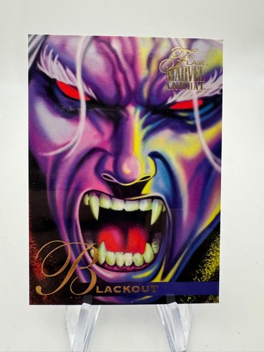1995 Fleer Flair Annual Marvel Base Card You Pick Finish Your Set HULK X-Men - Picture 15 of 197
