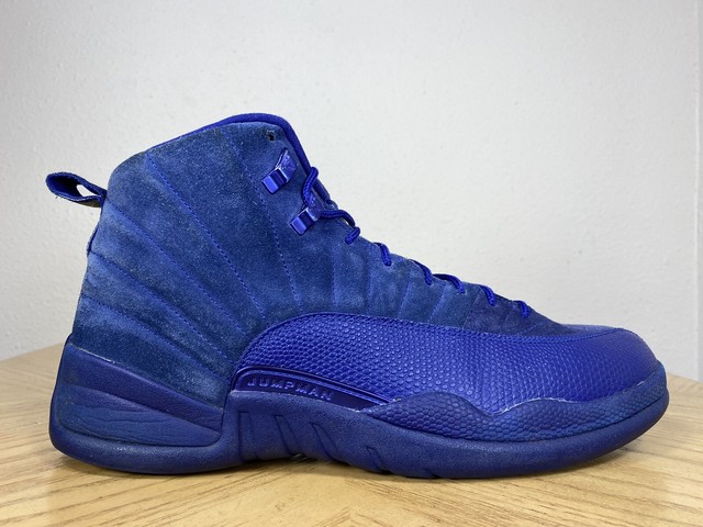 jordan retro 12 blue suede