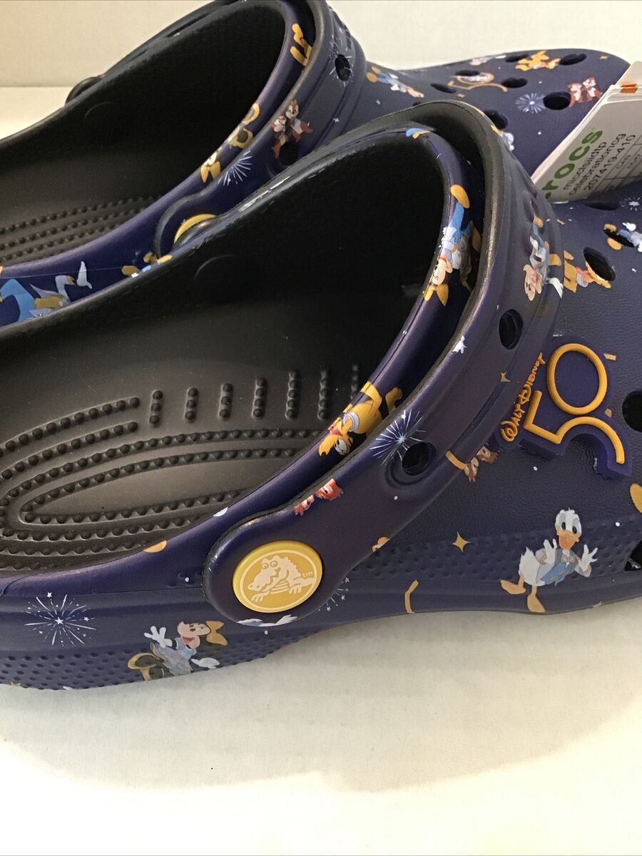 Mickey mouse crocs disney best sale world