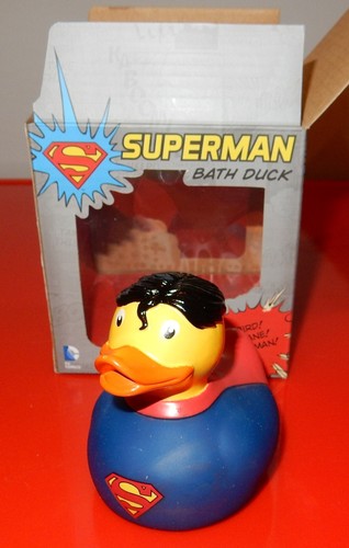 Paladone Superman Badeente DC Comics Gummispielzeug
