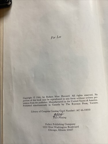 ELI WHITNEY by Robert West Howard ~ 1966 HC/DJ ~ 1st Edition 1st Printing - Picture 7 of 10