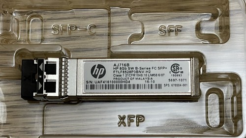 HP AJ716B 8GB SW B-Series Fibre Channel SFP+ Transceiver Module 468507-001 - Picture 4 of 4