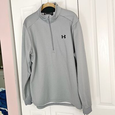 Under Armour Coldgear Loose Fit 1/4 Zip Fleece Pullover Jacket