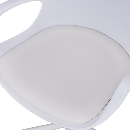 Armrests Swivel Chair with Height Adjustable for Home Office Computer Study Work - Picture 9 of 22