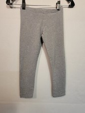 FADED GLORY   Girl  s Solid Gray Leggings   Size: 7-8 Medium