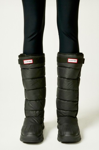 Free People Hunter Intrepid Tall Buckle Boot Fleece Line Black Puffy 40-41/9 NEU - Bild 5 von 11