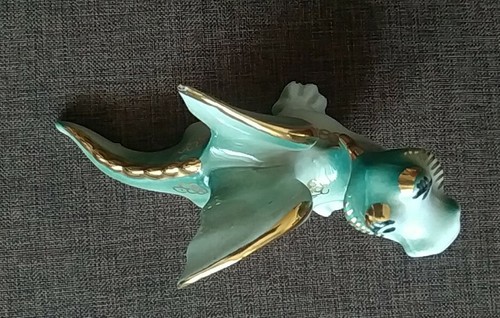 Beautiful vintage USSR porcelain figurine. The Dragon. Ukraine - Picture 6 of 11