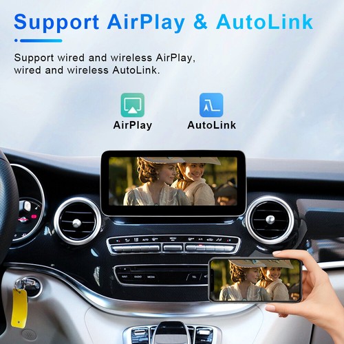 10.25'' Car Linux Screen Carplay Wifi Player For Mercedes Benz V W447 2016-2018 - Imagen 4 de 12