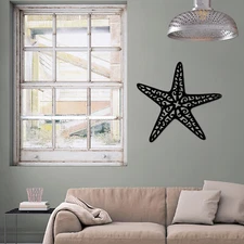 Starfish Metal Wall Art Decor Wall Hanging For home office Living room Bedroom