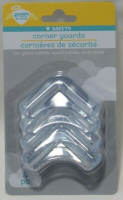 Angel of Mine Safety Corner Guards - 4 pc pack For Wood and Glass Tables & More