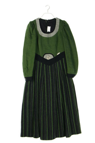 WESENJAK TIROL Dirndl Traditional German Dress Traditional Wool-Blend D 40 green - Bild 1 von 4