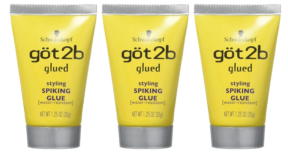 Gel capilar Schwarzkopf Got2B para hombres mujeres got2b pegado 1,25 oz pegamento para peinar Foto 4 de 4