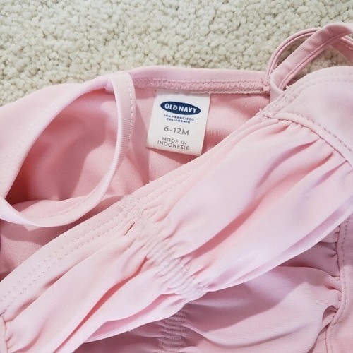 Old Navy Baby Girl Pink Tutu Bathing Suit sz6-12 months - Picture 6 of 7