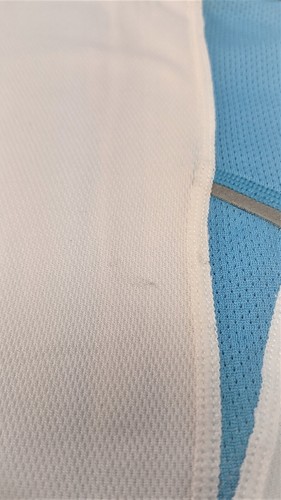 Nike Performance White & Blue Activewear T-Shirt Women's Juniors Size XL 16-18 - Picture 3 of 5