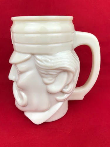 Taza vintage Avon cerveza Stein Casey al bate béisbol hombre cara bigote barro - Imagen 4 de 9