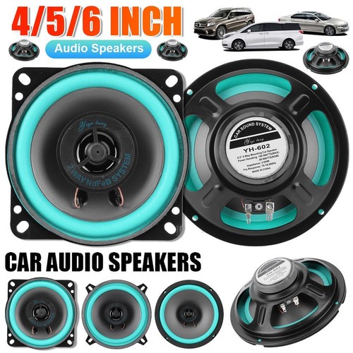 Lautsprecher 160 W Hifi Koaxial Subwoofer Universal Full Range Frequenz 4/5/6 Zoll - Bild 7 von 12