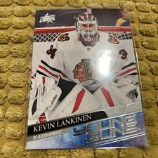 2020-21 Upper Deck Series 2 Kevin Lankinen Young Guns Rookie Card RC #497