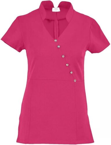 Women's Tunic Beauty Hairdressing SPA Beautician Therapist Massage Salon Uniform - Picture 9 of 13