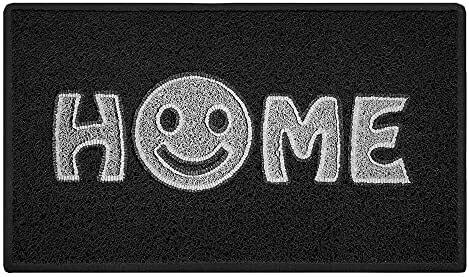 Smiley Face Home Door Mat Welcome Barrier Dirt Trapper Floor Mat Patio Garden C - Picture 1 of 7