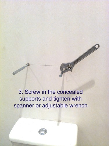 100 x Floating Shelf Bracket Hidden Fixing Mount for Shelves Concealed 120mm - Picture 9 of 11