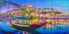Rabelo Tile Backsplash Mayumi Ohno Portugal Art Ceramic Mural  POV-MO007