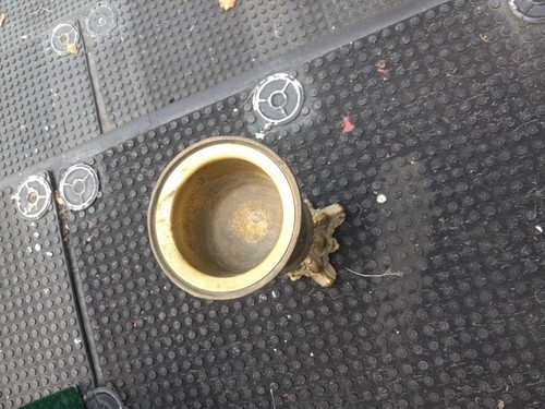 Vintage French Style Cherub Brass Chalice. Could Be Turned Into A Lamp 10"x4" - Picture 6 of 12