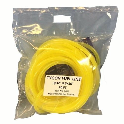 NEW TYGON YELLOW FUEL LINE HOSE 3/32" PRE-CUT 20 FT SEA-DOO KAWASAKI YAMAHA - Picture 1 of 12