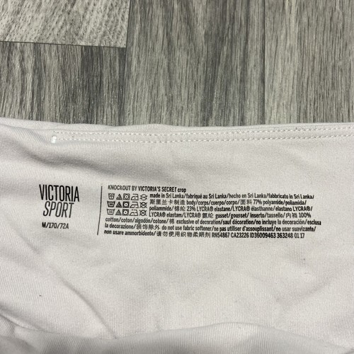 VICTORIA'S SECRET Stretch Waist Mid Rise Black & Tan Cropped Pants Girl's Size M - Picture 5 of 8