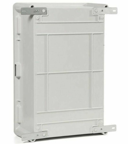 WEATHERPROOF IP65 LOCKABLE POLYESTER ENCLOSURE WITH METAL BASE PLATE  - Picture 7 of 15