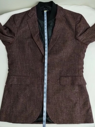 Hugo Boss Hadik2 Mens Slim Fit 2 In 1 Sport Coat Removable Inner Vest Size 38 R - Picture 17 of 17