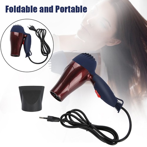 Leichte Faltbare Mini Haartrockner Portable Adjustable Blow Dryer Kaffee FAT - Bild 4 von 23