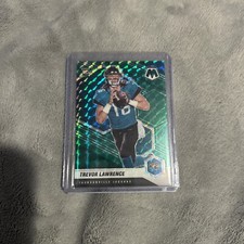 2021 Panini Mosaic - Rookies Mosaic Green Prizm Trevor Lawrence Investment Card!