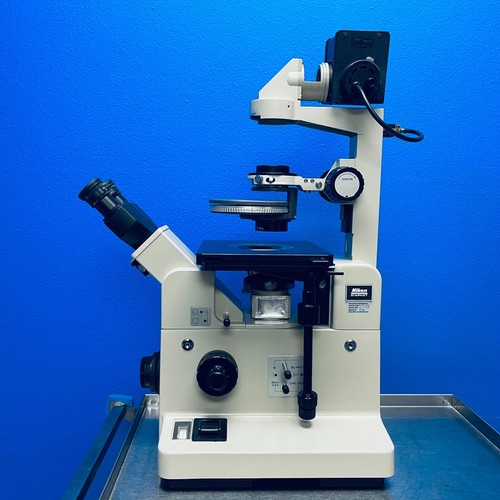 Nikon Diaphot TMD Phasenkontrast Invertiertes Mikroskop 1980er Halogen Birne 12V-50 W - Bild 8 von 23