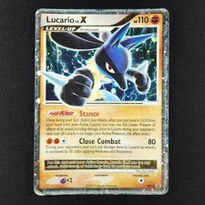 Lucario LV.X DP12 - Black Star Promo - Pokémon Card