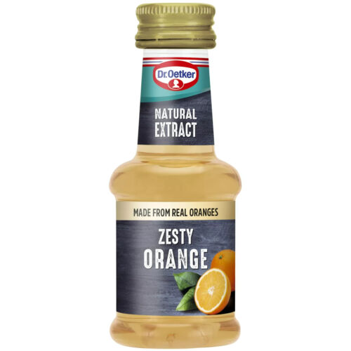 Dr. Oetker Zesty Orange Natural Extract for Cakes & Sweets - 6 x 35ml BBE 12/24 - Picture 3 of 4