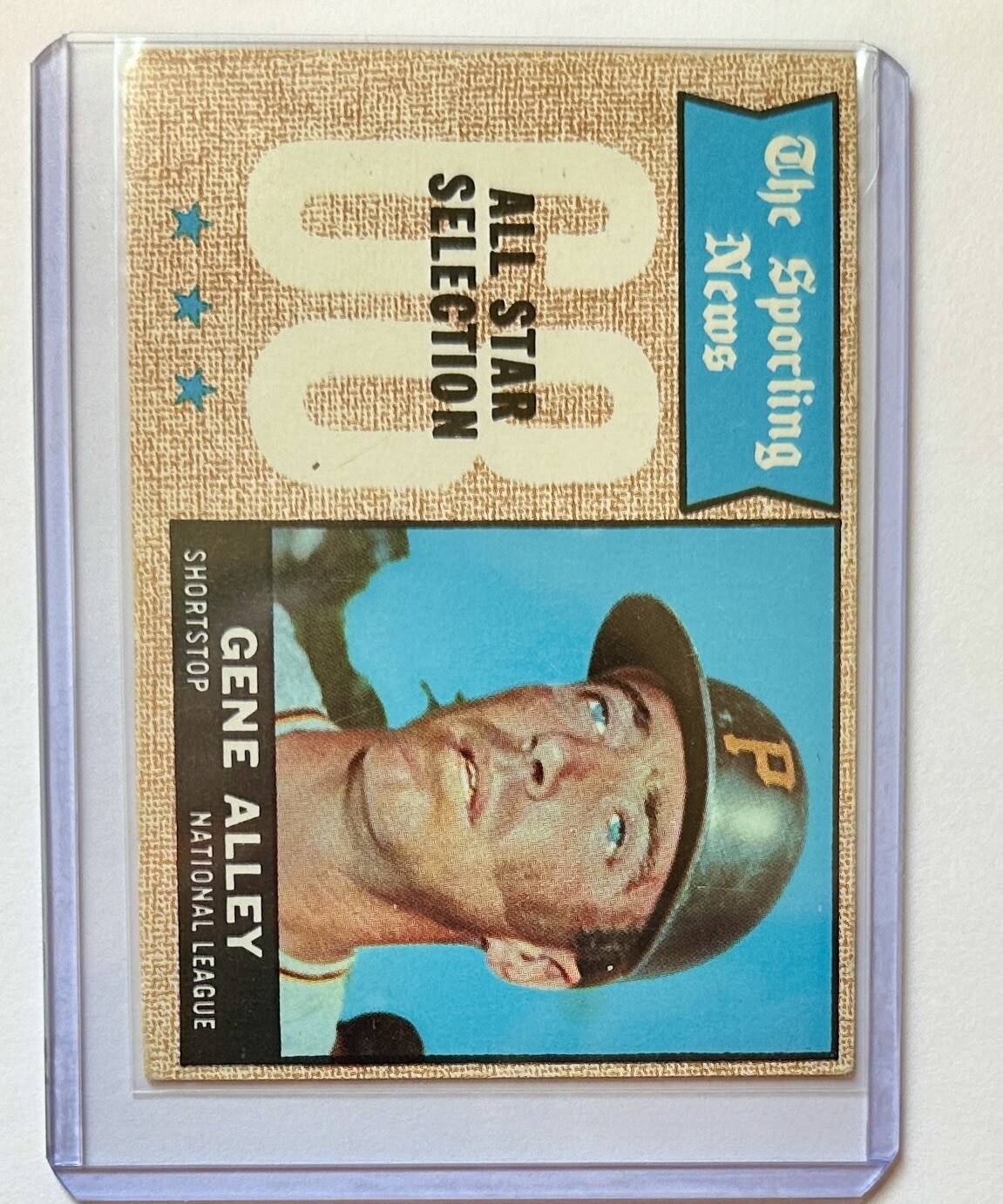 1968 Topps - Sporting News All-Stars #368 Gene Alley