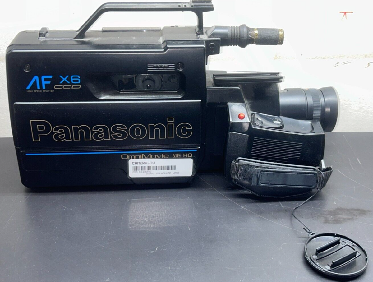 VINTAGE RETRO PANASONIC AF X6 CCD OMNIMOBIE VHS HQ PV-400D VINTAGE RETRO PANASONIC AF X6 CCD OMNIMOBIE VHS HQ PV-400D