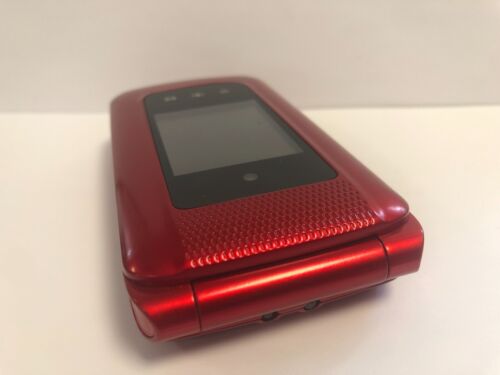 Uleway G380D Red (Unlocked) SOS Button Flip Fold Mobile Phone - Picture 4 of 13