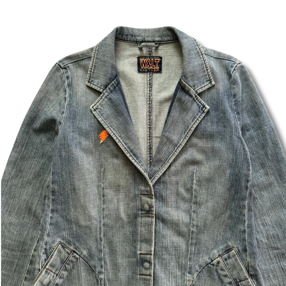 Chaqueta vaquera vintage para mujer W&L.T Walter Van Beirendonck 38 Foto 2 de 4