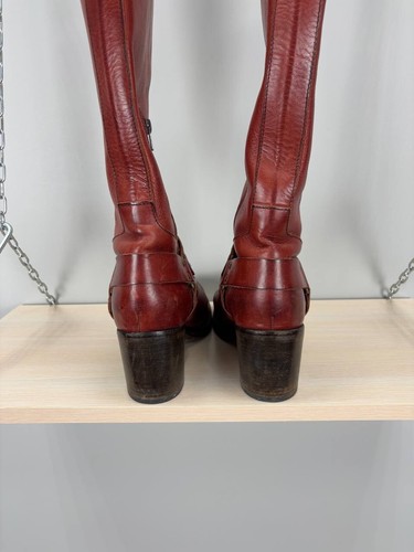 Damen Stiefel MOMA Größe 40 Farbe Rot - Bild 11 von 13