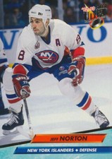 1992-93 Ultra #349 JEFF NORTON - New York Rangers
